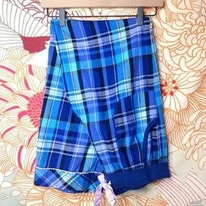 Victoria's Secret Blue Plaid Pajama Pants Small